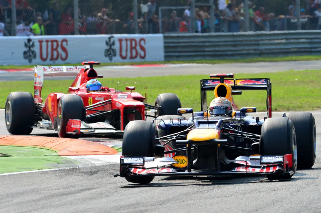 Forma-1, Sebastian Vettel, Fernando Alonso 2012 