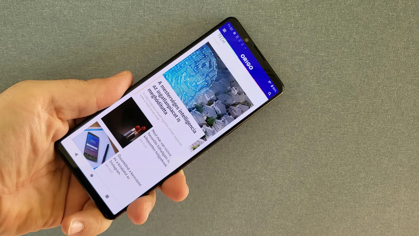 Sony Xperia 1 III, okostelefon, android, teszt 