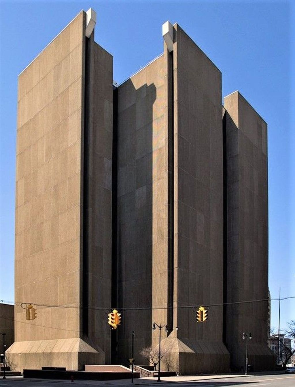 brutalista építészet a világ körül galéria, Buffalo City Court Building 