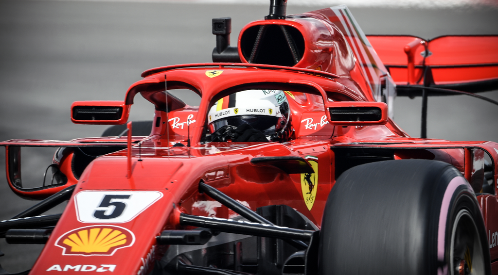 A Forma-1-es Orosz Nagydíj pénteki napja, Sebastian Vettel, Scuderia Ferrari 