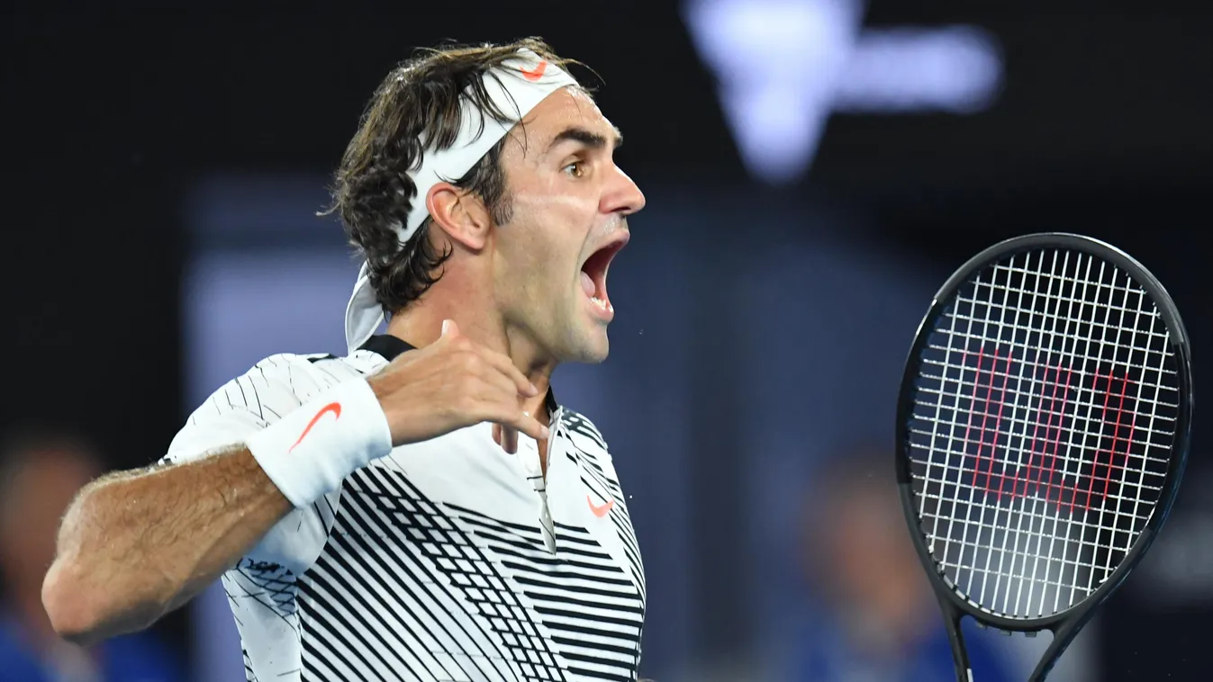 Australian Open tennis / Federer 