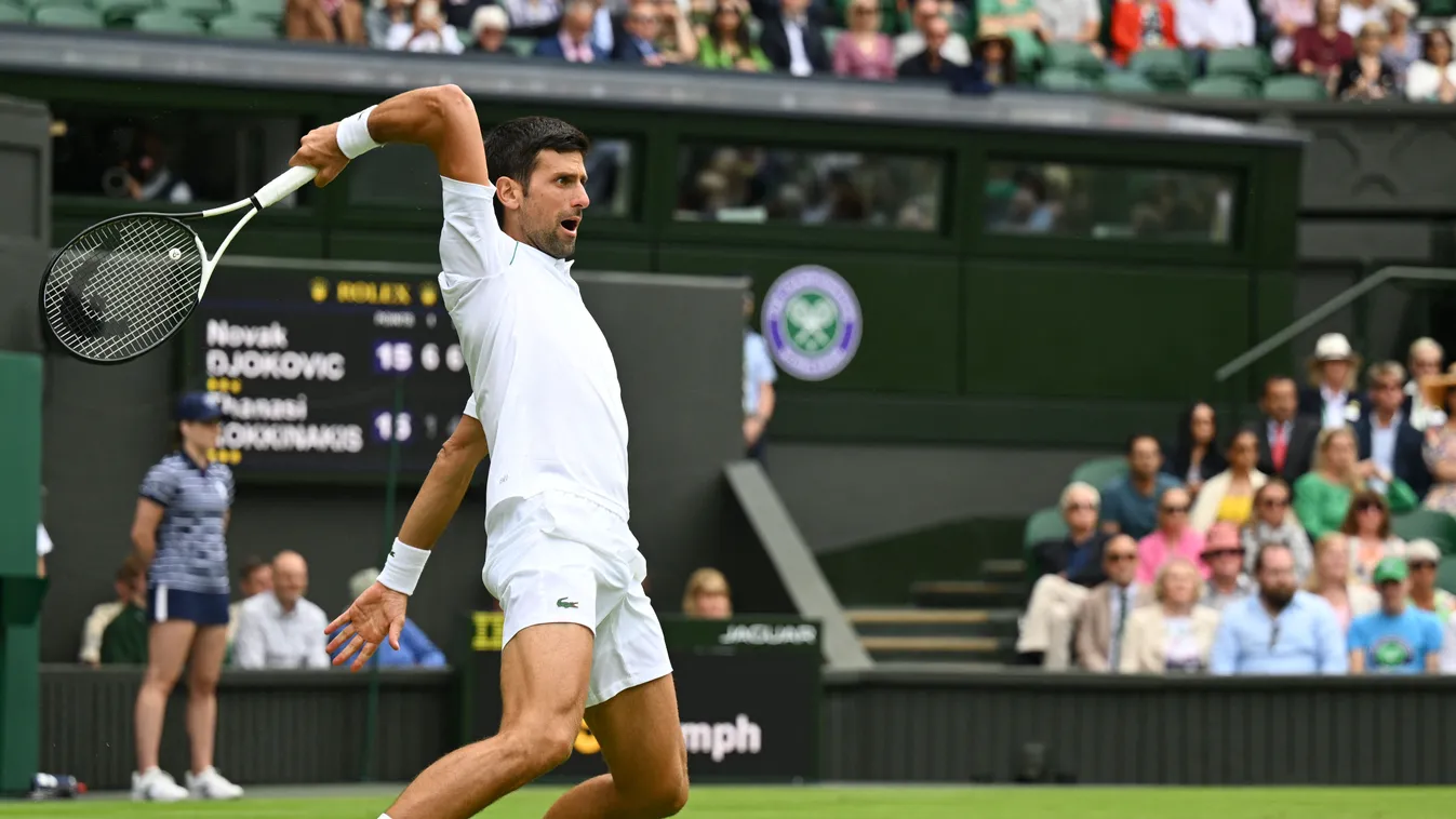 Novak Djokovic Wimbledon tenisz 