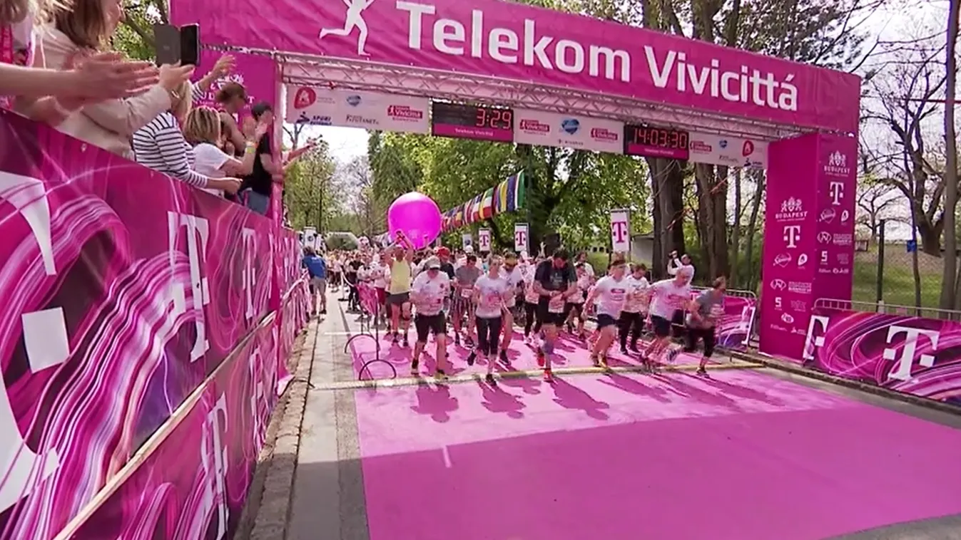 38. Telekom Vivicittá, futás 