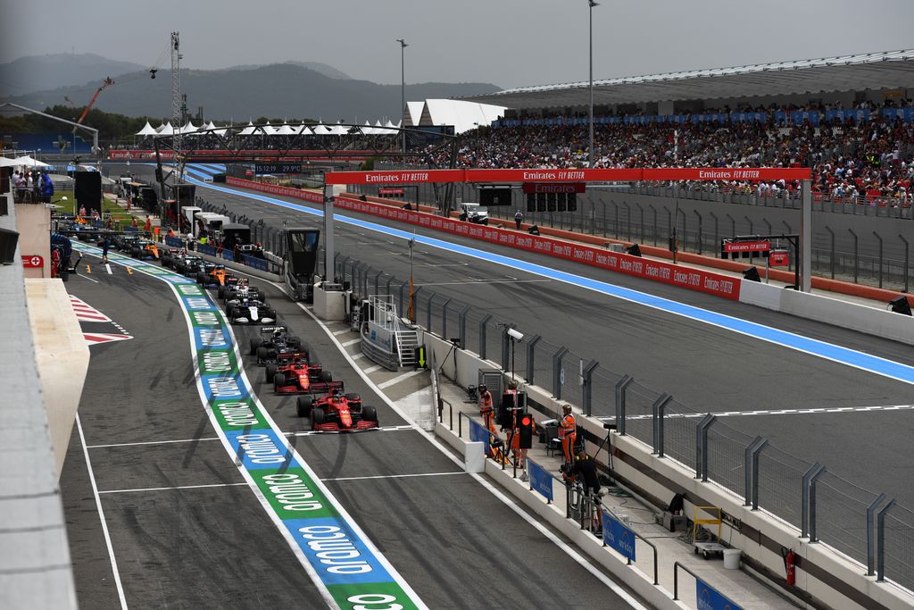 Forma-1, Francia Nagydíj, szombat, Charles Leclerc, Ferrari, Carlos Sainz 