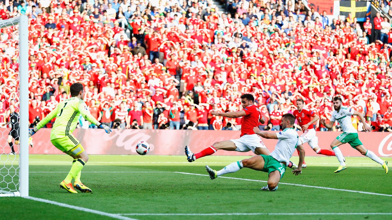 Wales-Észak-Írország euro 2016 foci eb GÓL 0:1 
