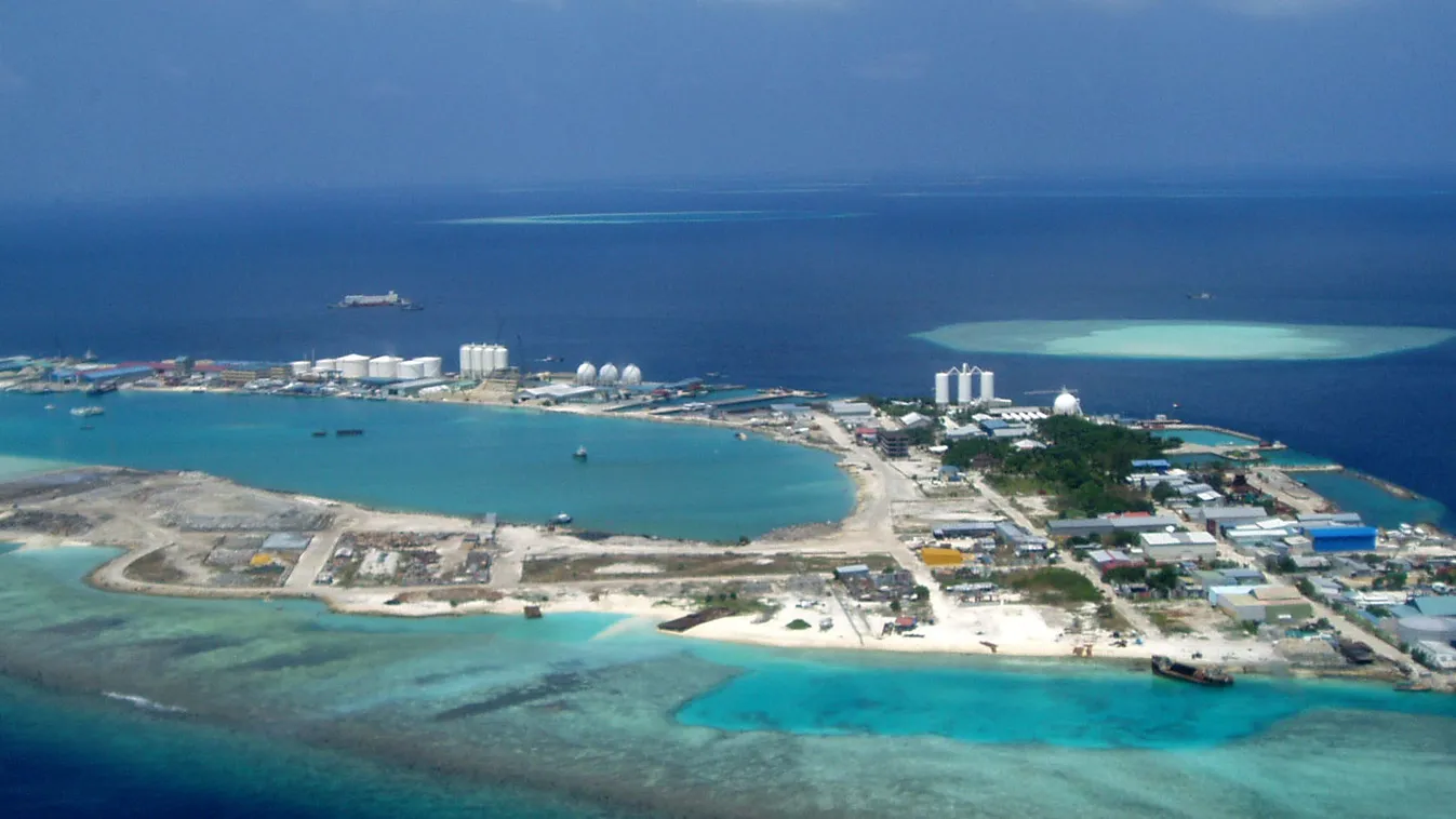 Thilafushi, a Maldív szigetek szemétlerakója