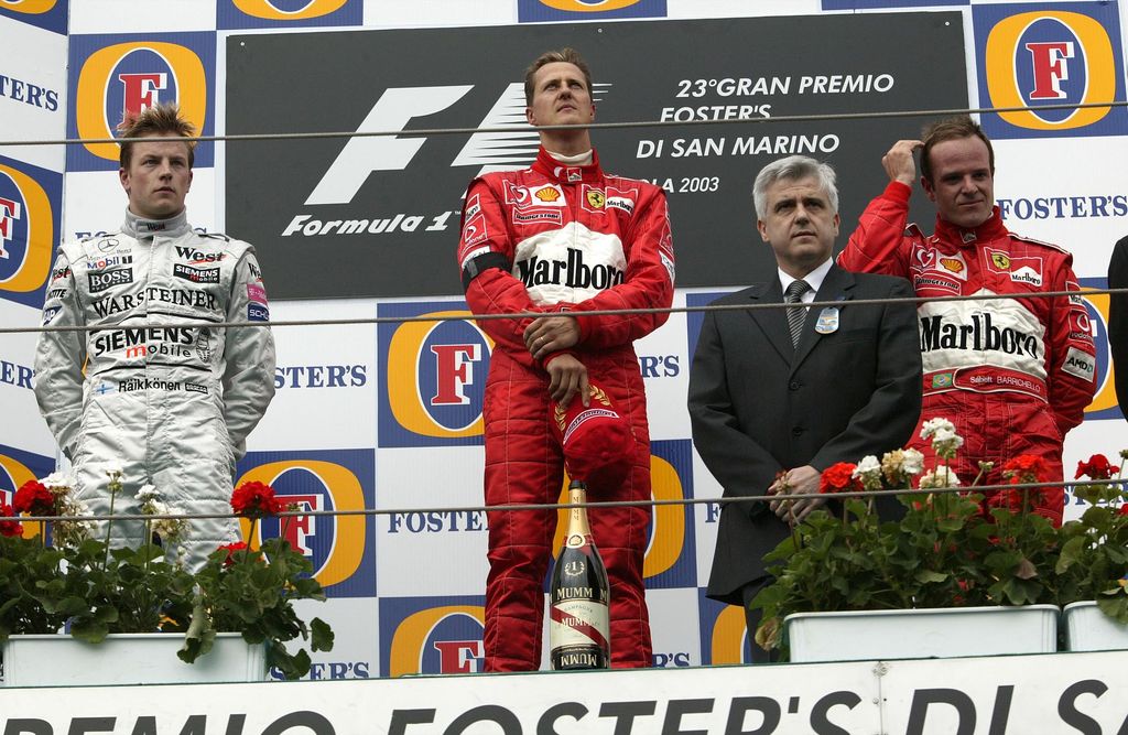 Forma-1, Michael Schumacher, San Marinói Nagydíj, 2003 
