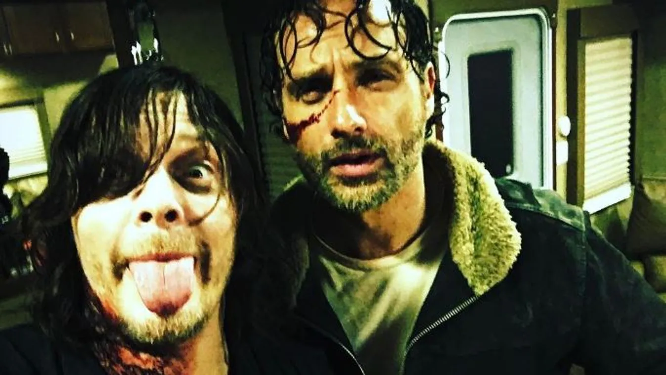 The Walking Dead Norman Reedus, Andrew Lincoln 