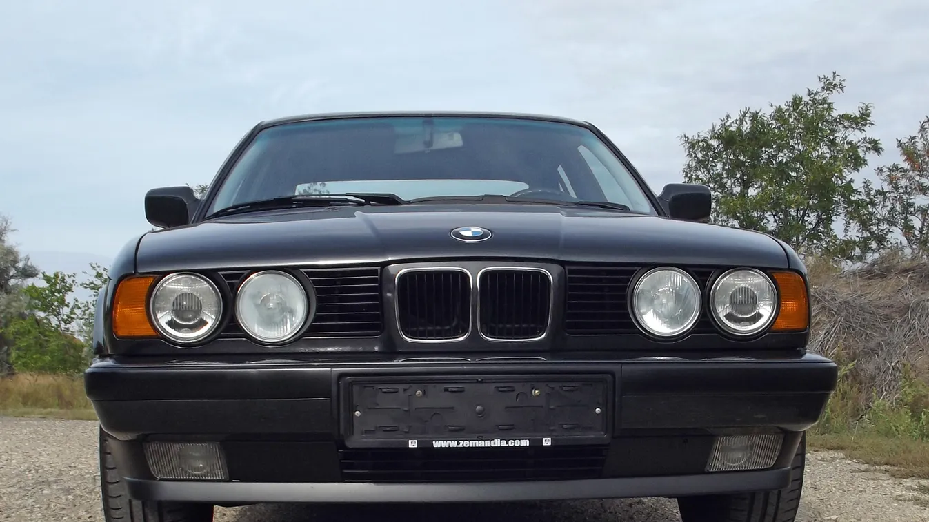 BMW 520i (E34) veteránteszt 