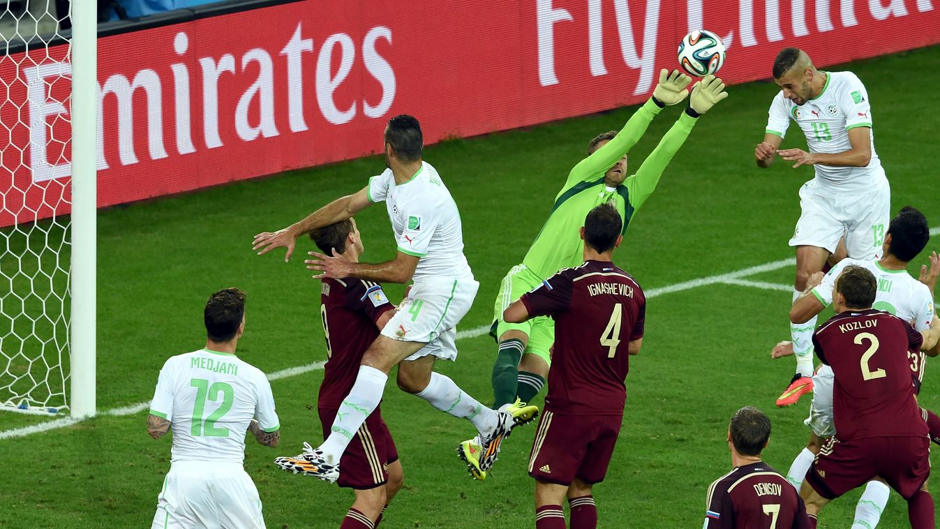 Algéria-Oroszország, foci-vb, vébé, Brazília 2014 