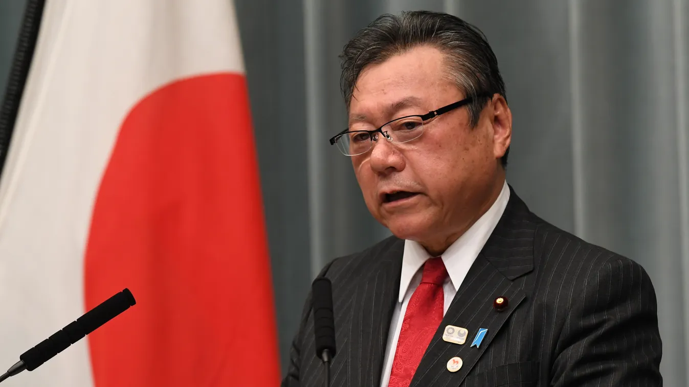 Szakurada Jositaka, kiberbiztonságért felelős japán miniszter 