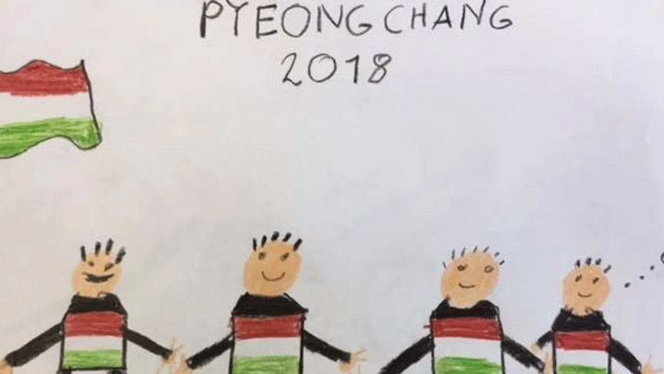 Phjongcshang 2018, rajz, Burján Csaba, Knoch Viktor, Liu Shaoang és Liu Shaolin Sándor 