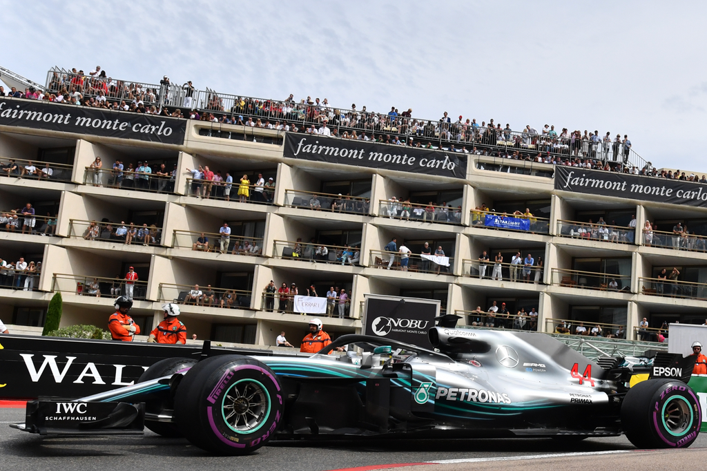 A Forma-1-es Monacói Nagydíj, Lewis Hamilton, Mercedes 