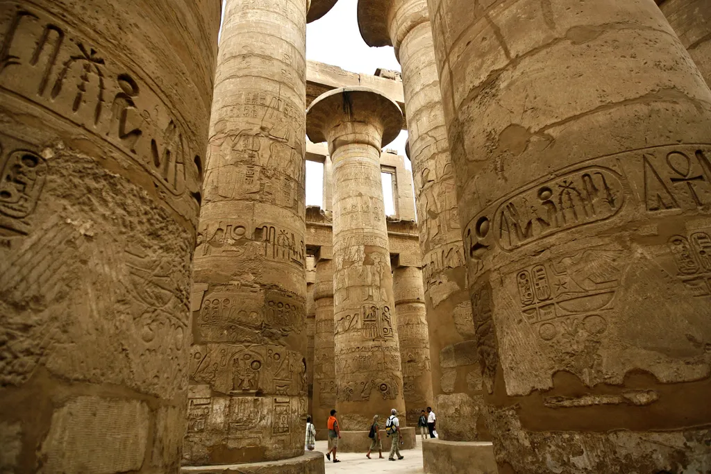 Luxor, exterorrista a kormányzó, Karnak templom