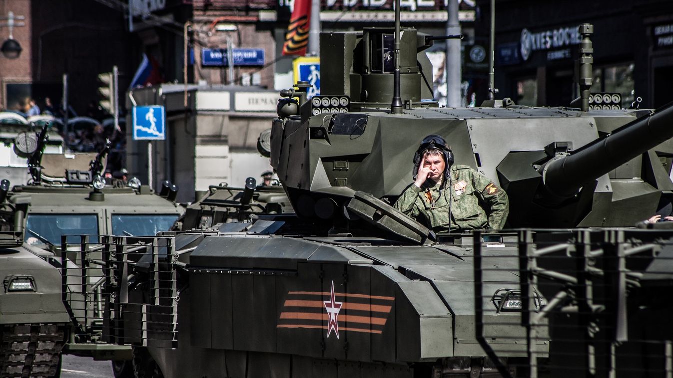 armata t-14 tank orosz moszkva oroszország 
