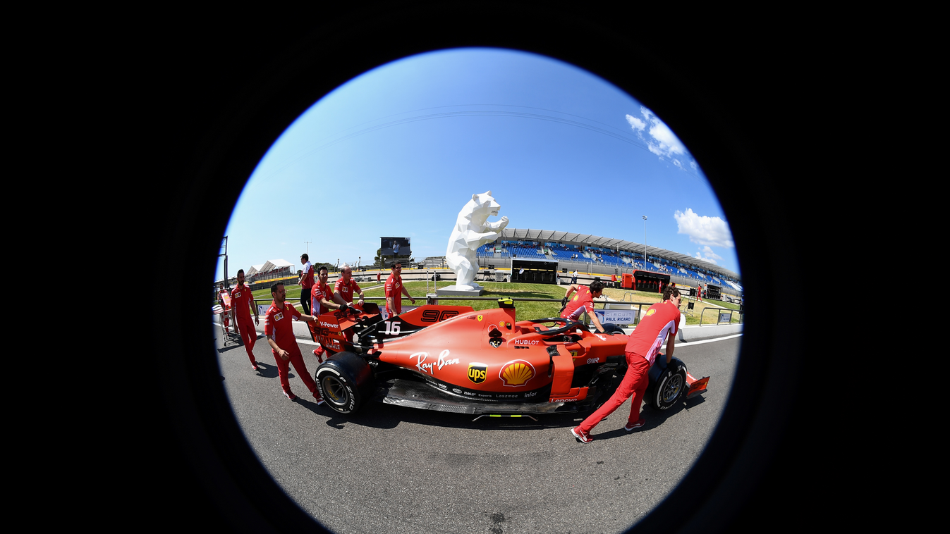 Forma-1, Francia Nagydíj, Charles Leclerc, Ferrari 