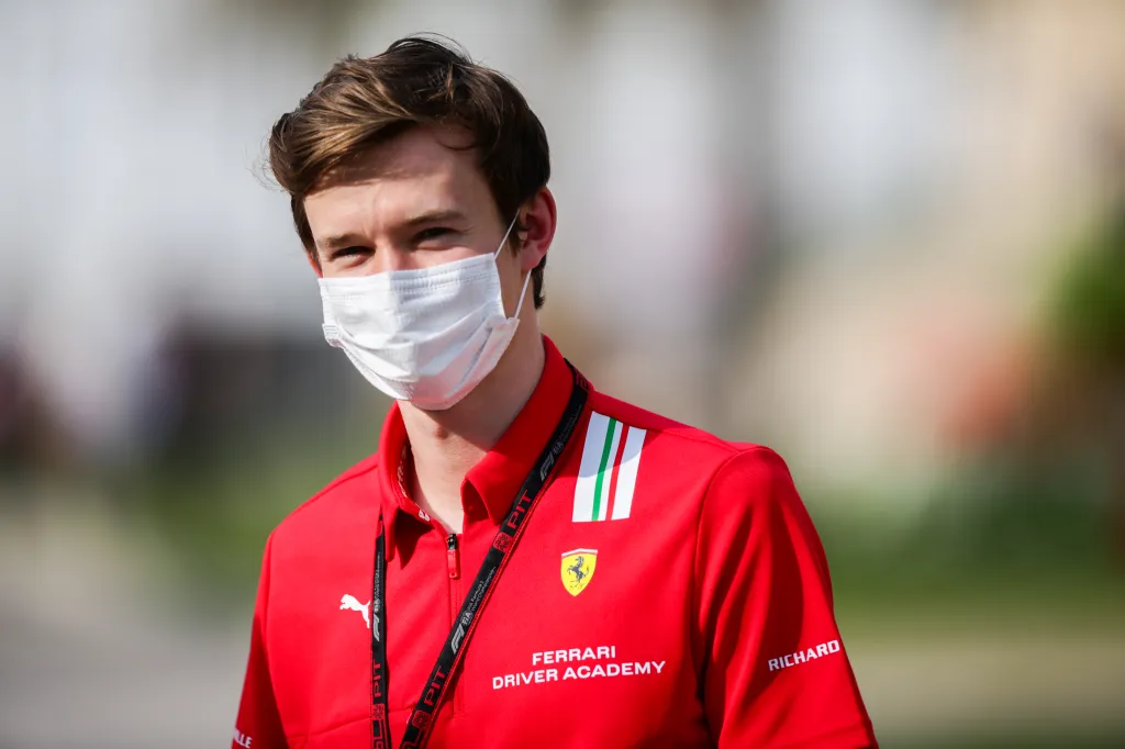 Forma-1, Callum Ilott, Scuderia Ferrari, Bahrein teszt 