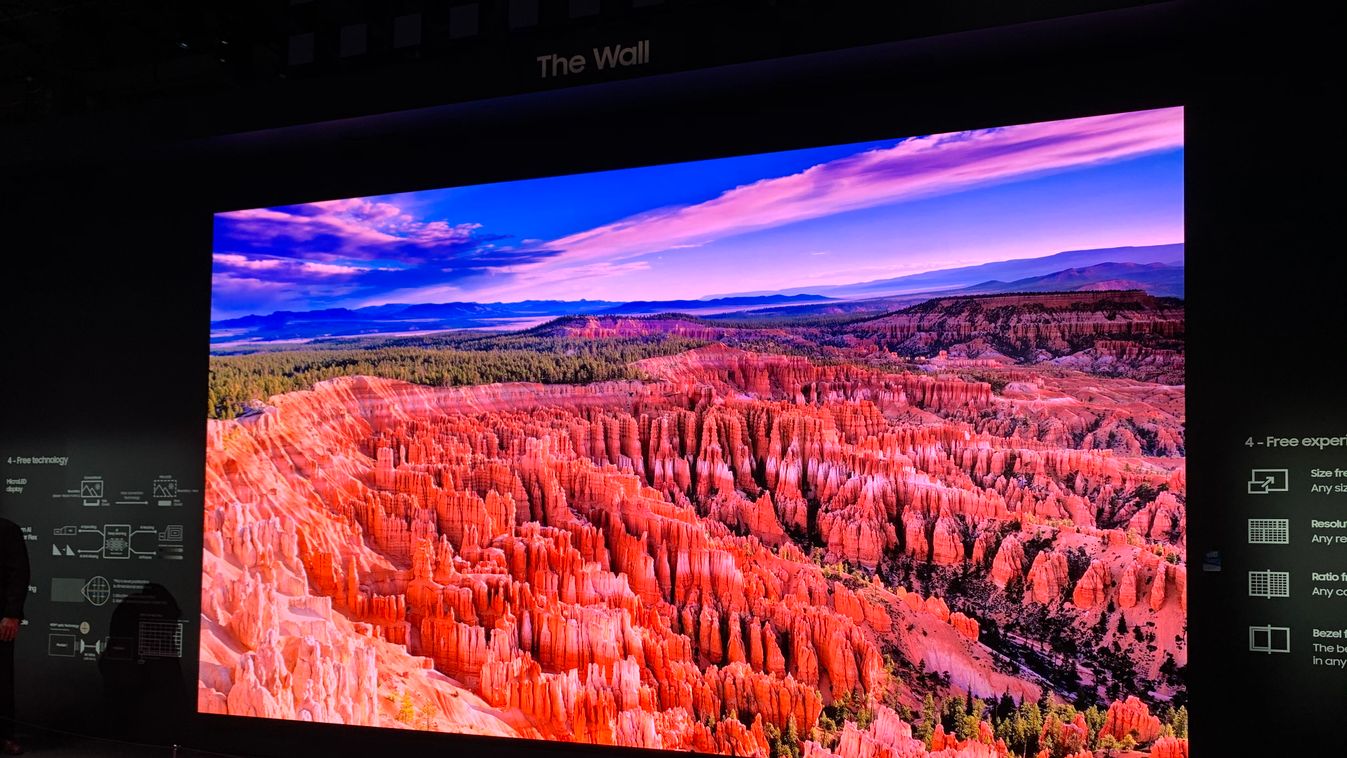 MicroLED, Samsung, The Wall 