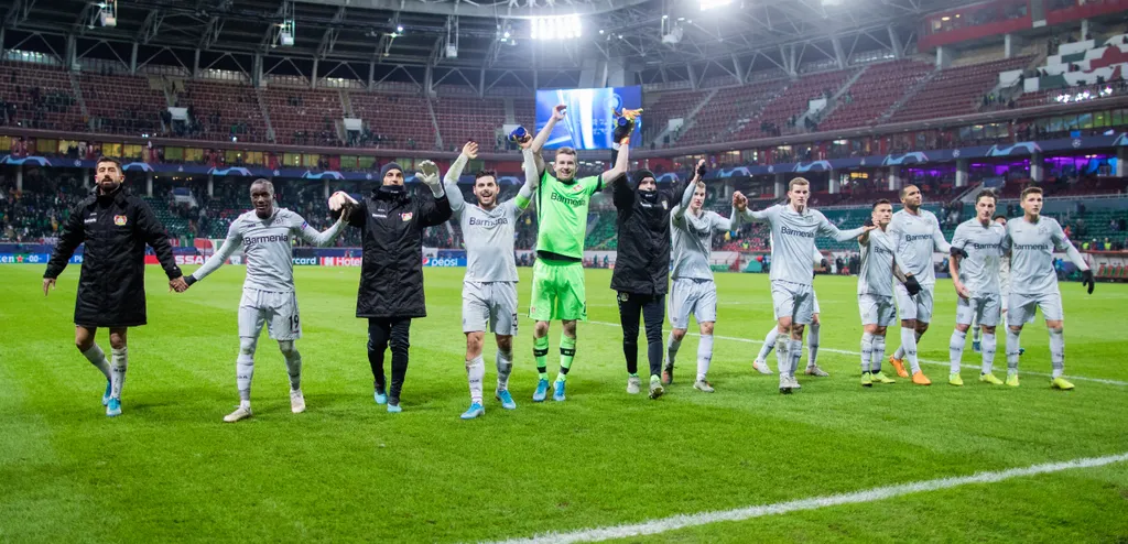 Locomotive Moscow - Bayer 04 Leverkusen Sports soccer CHAMPIONS LEAGUE jubilate JOY solemnize sb 