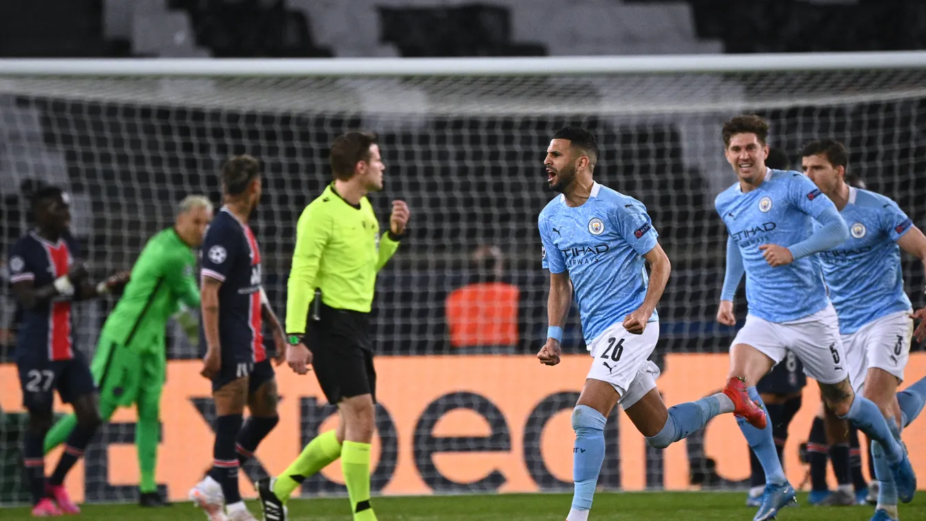 PSG, Manchester City, Bajnokok Ligája, elődöntő 