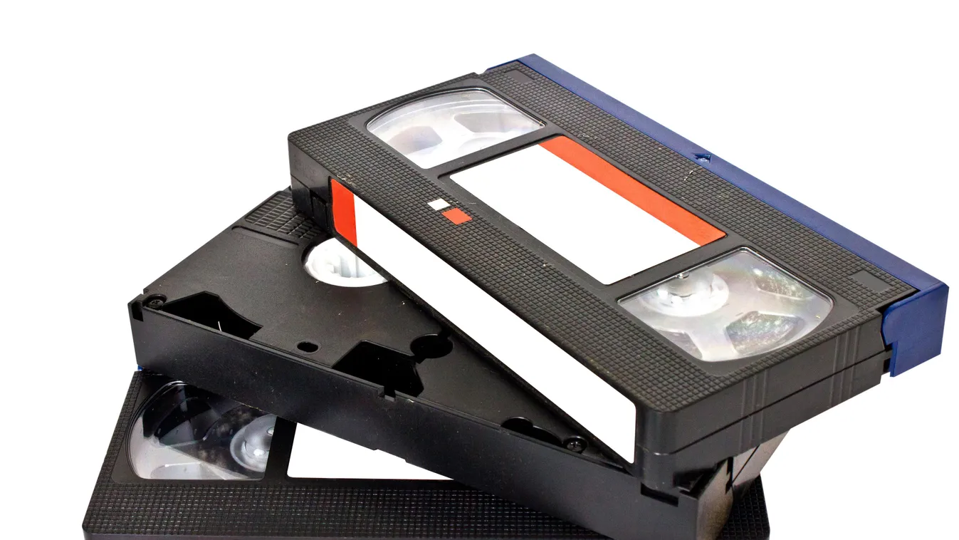 VHS videókazetták: közel 40 évig jelentették az otthoni videózást 