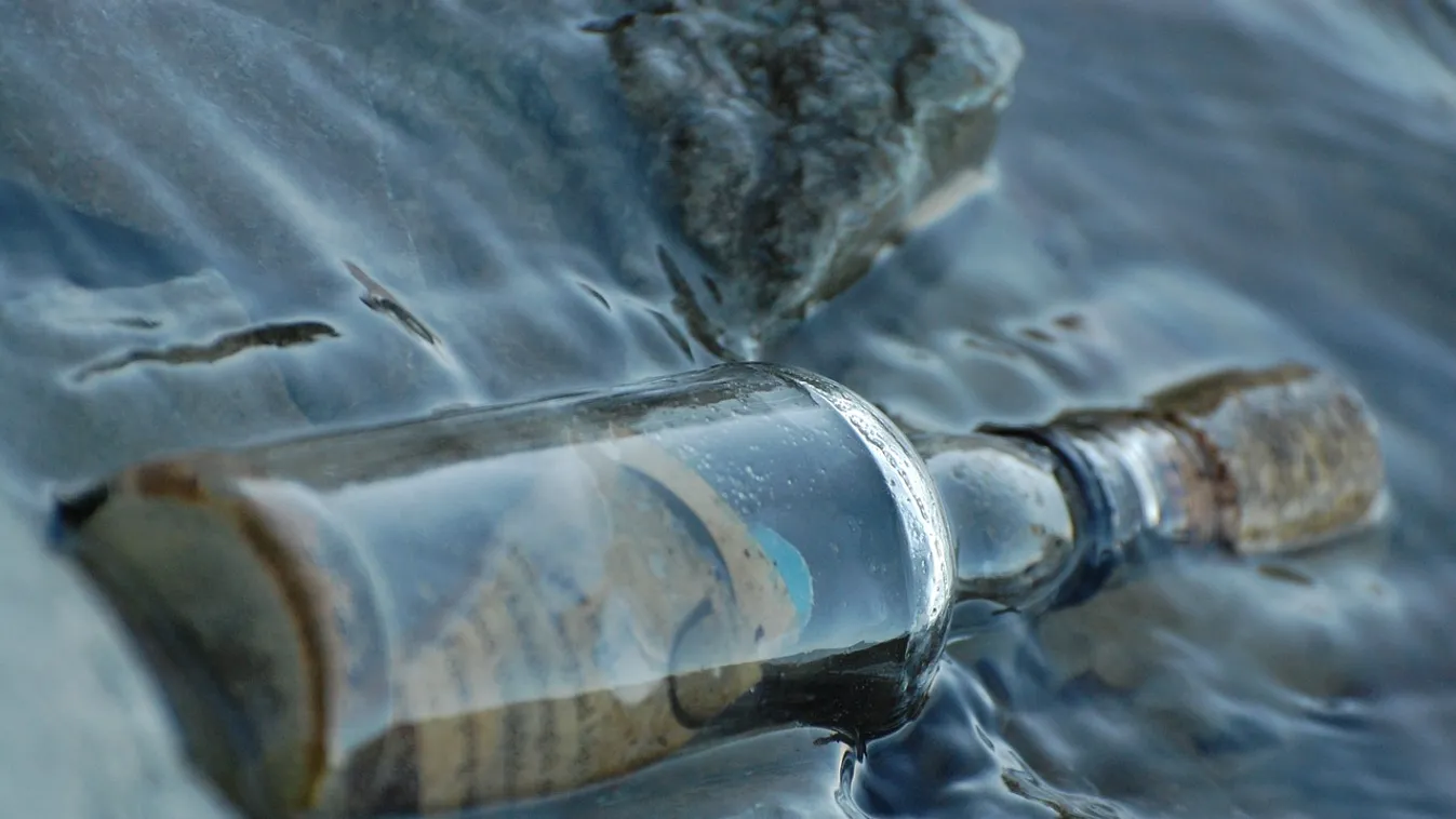 Palackposta, üzenet, bottle, message 