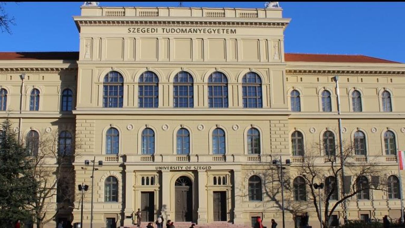 A Szegedi Tudományegyetem épülete. 
