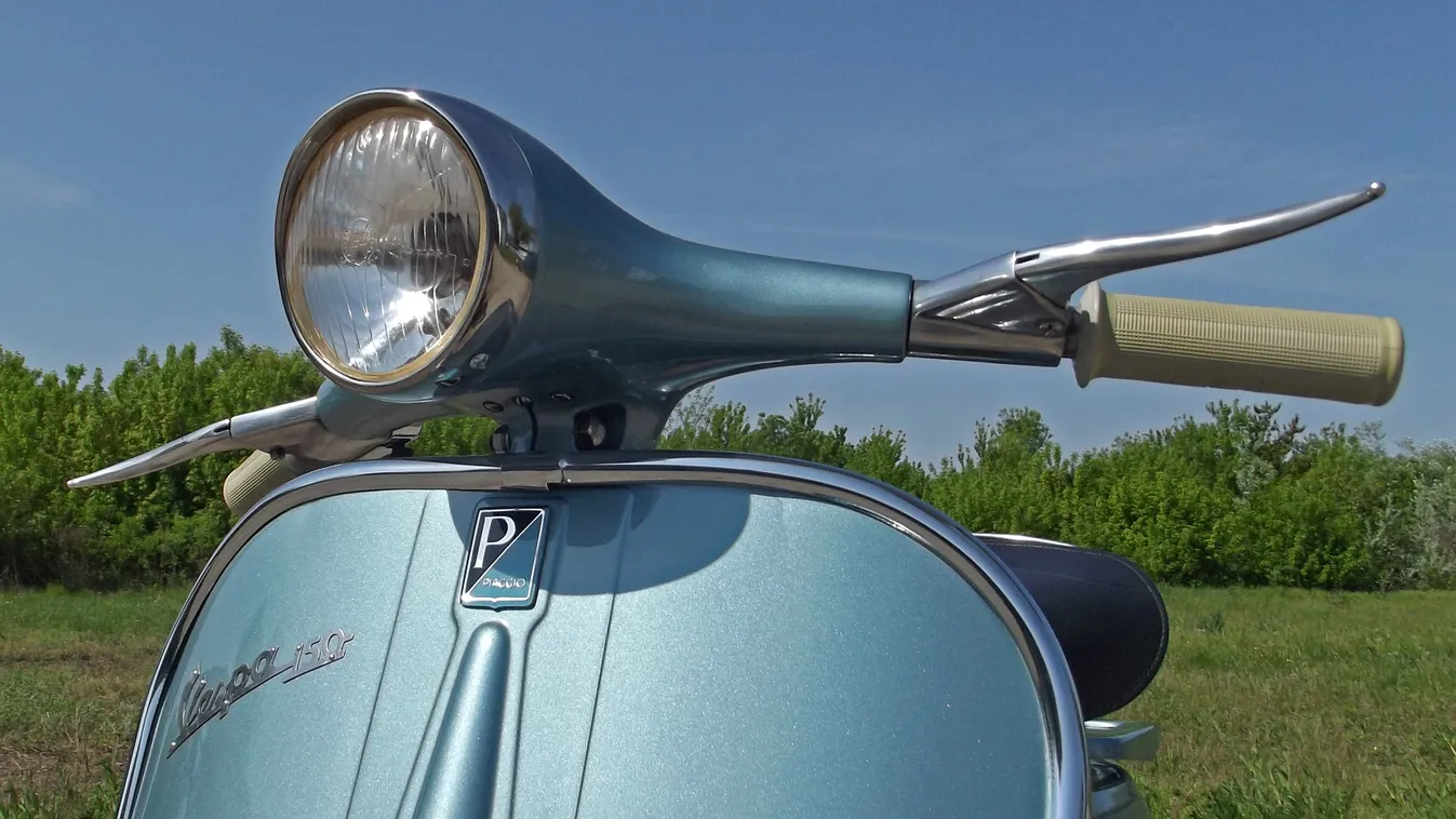 Piaggio Vespa VBB (1961) veteránteszt 