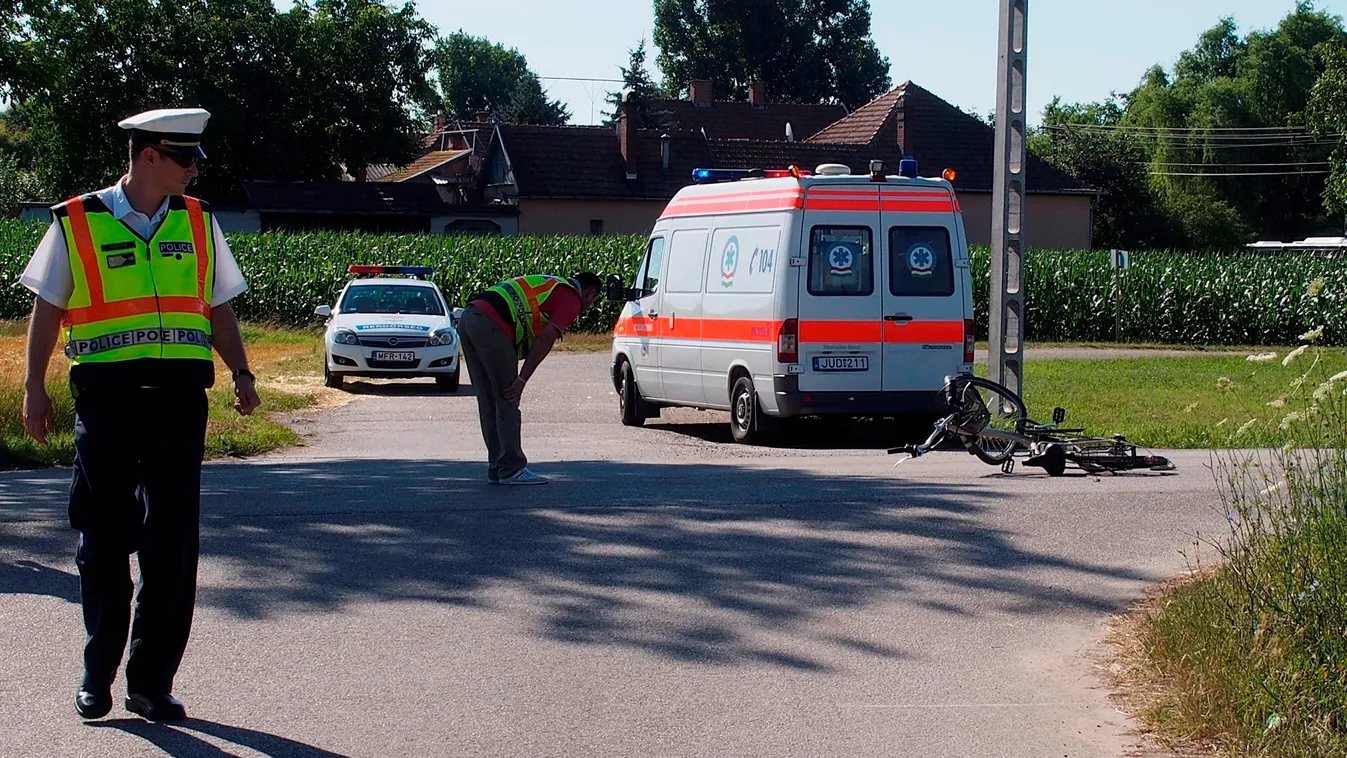 Kerékpárjával kamionnak ütközött és meghalt egy asszony Csongrádon 