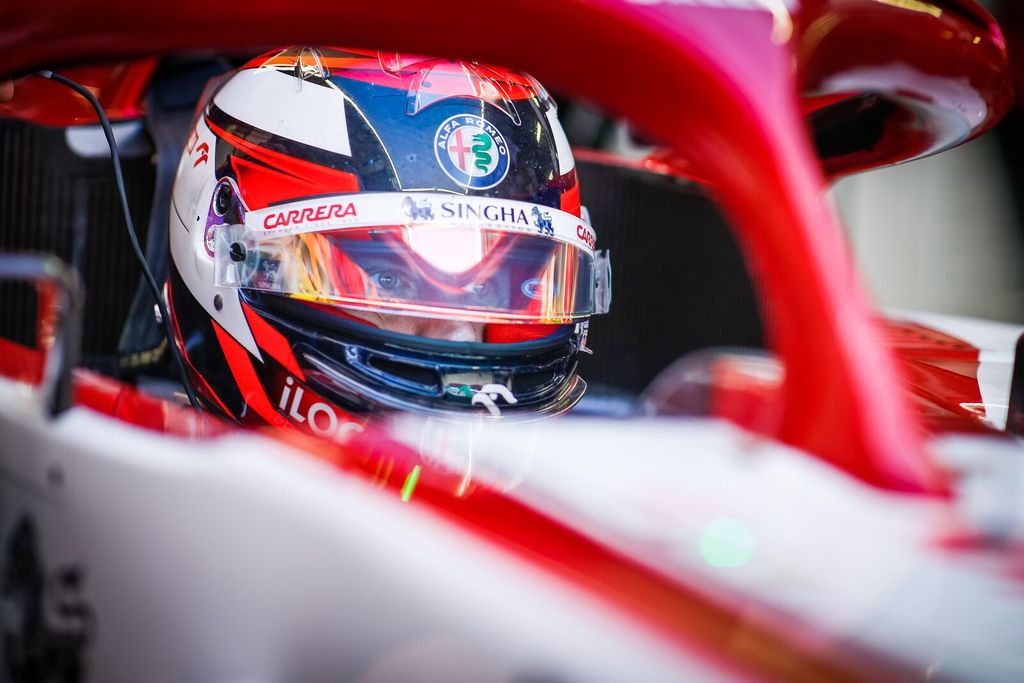 Forma-1, Portugál Nagydíj, Alfa Romeo Racing, péntek, Kimi Räikkönen 