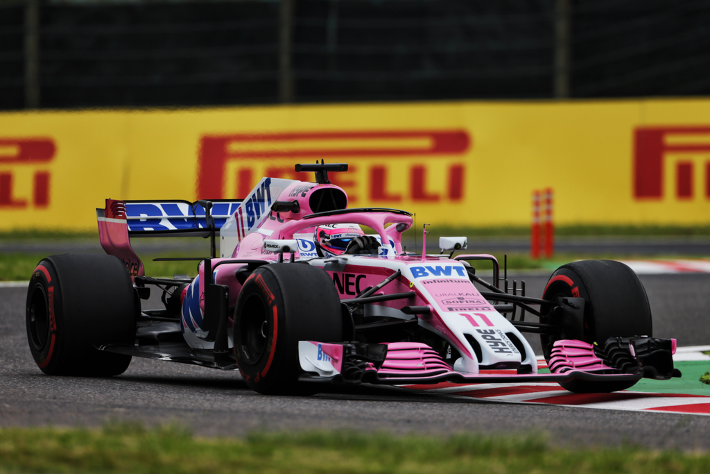 Forma-1, Sergio Pérez, Force India, Japán Nagydíj 