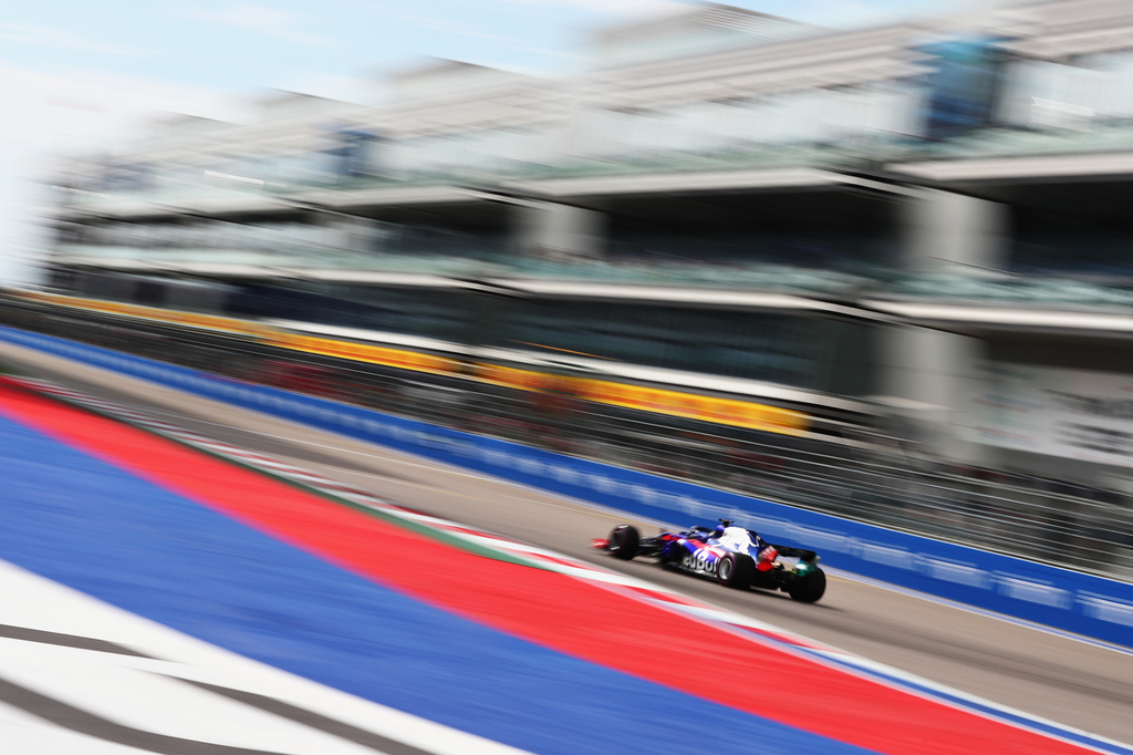 A Forma-1-es Orosz Nagydíj pénteki napja, Brendon Hartley, Scuderia Toro Rosso 