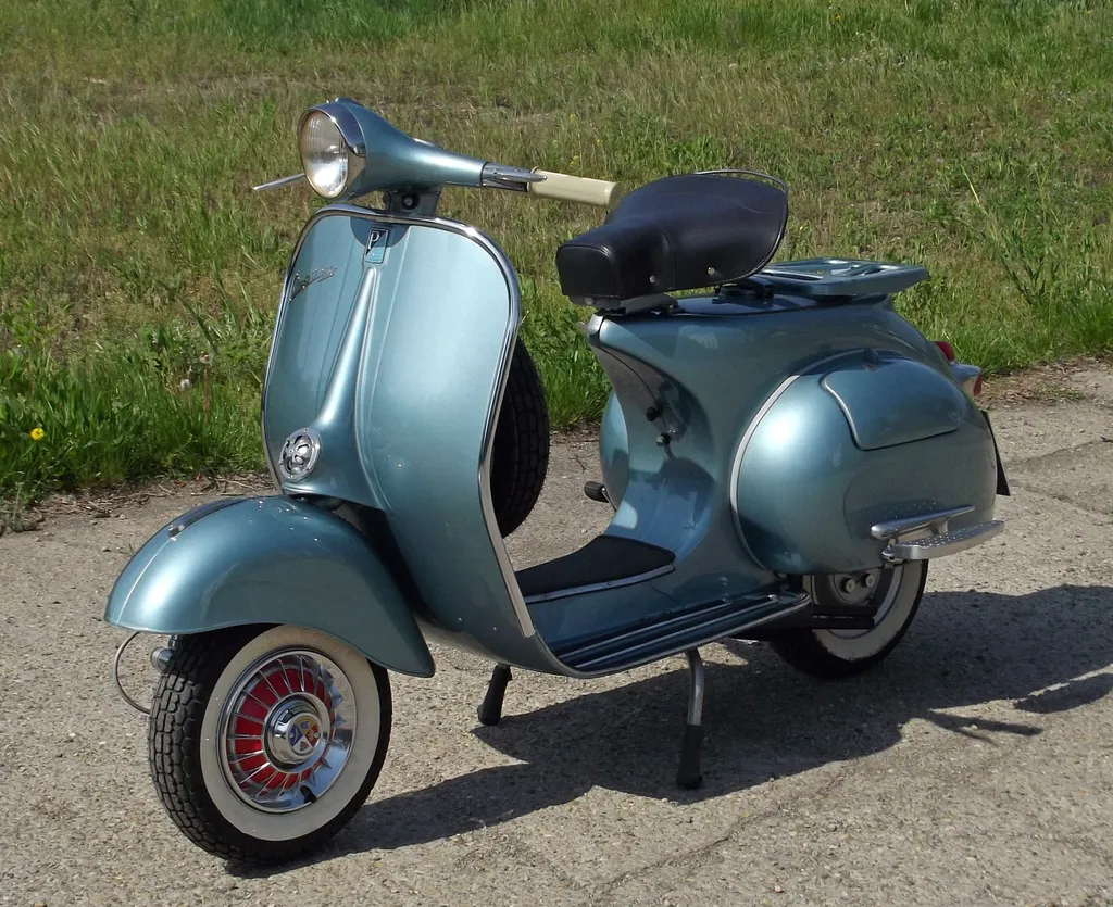 Piaggio Vespa VBB (1961) veteránteszt 