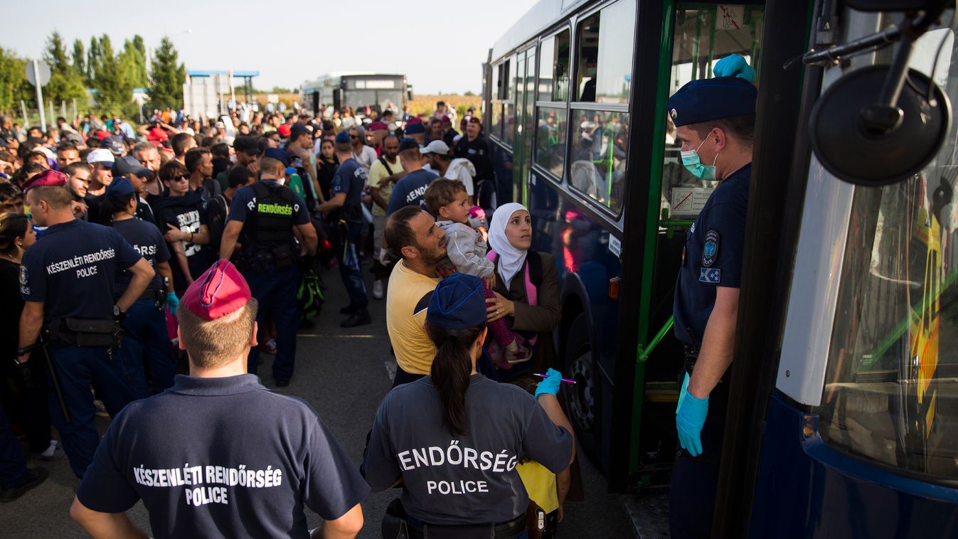migráns menekült menekültek beremend horvát-magyar 