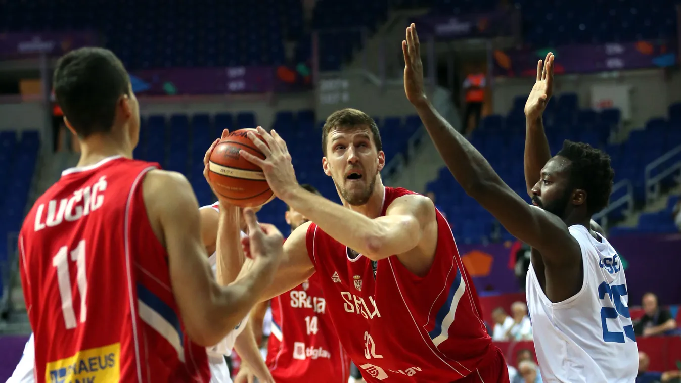 Great Britain vs Serbia: FIBA Eurobasket 2017 TURKEY 2017 Serbia Istanbul Great Britain Ulker Sports Arena FIBA Eurobasket, Ognjen Kuzmics 
