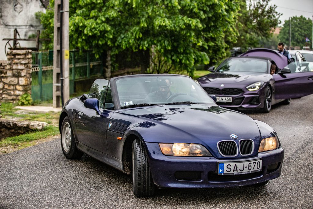 BMW Z3 és M5 Touring veterán autó bemutató 