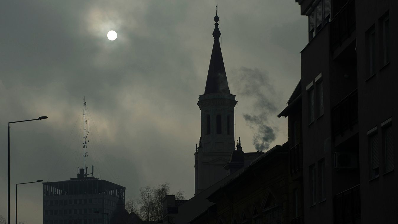 füst szmog riadó szmogriadó városkép Budapest por 