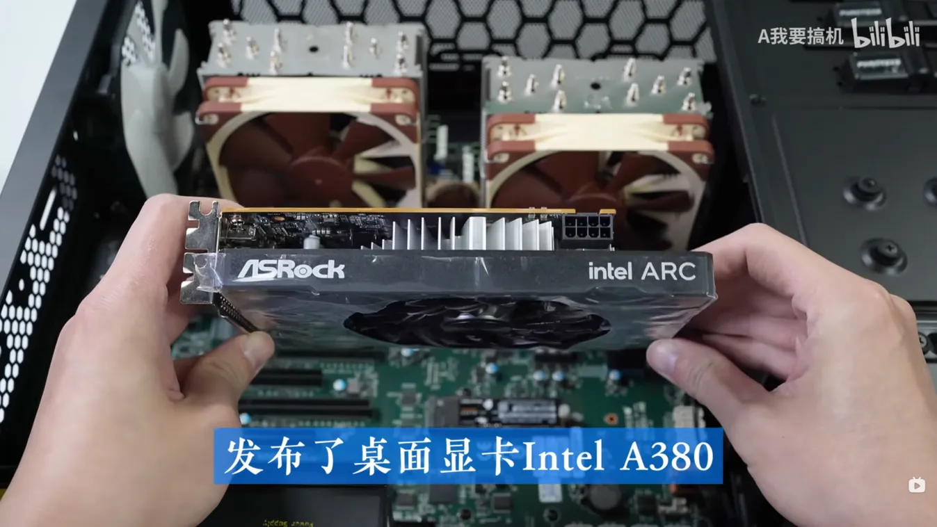 asrock intel arc a380 