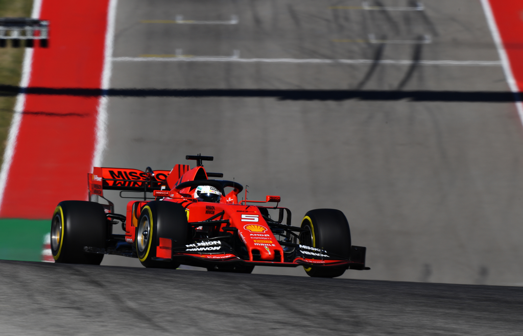 Forma-1, Sebastian Vettel, Scuderia Ferrari, USA Nagydíj 