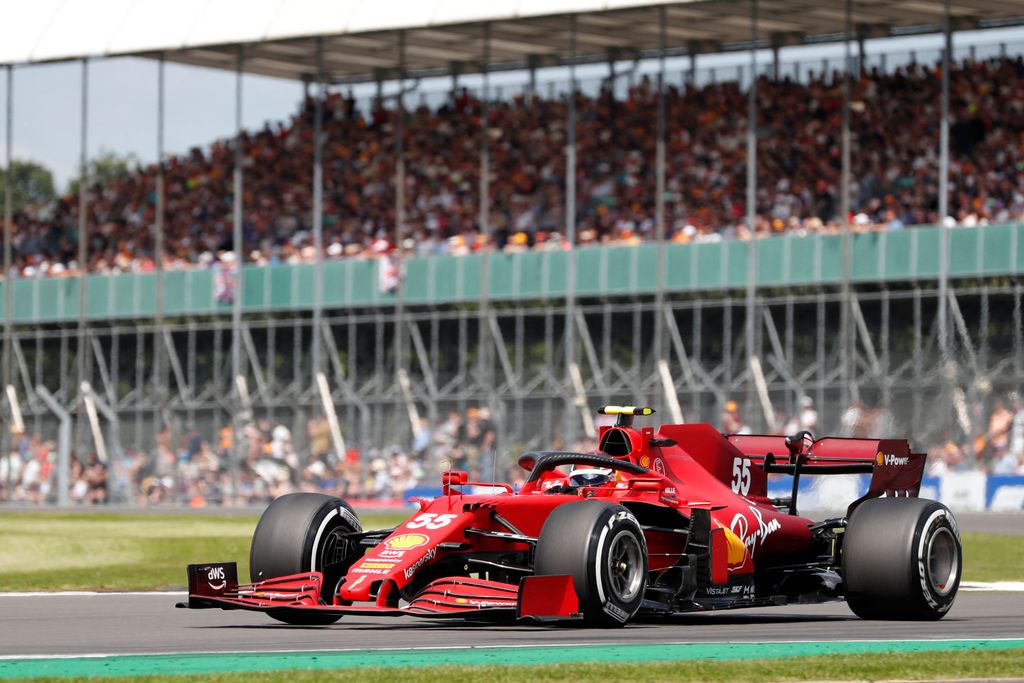Forma-1, Brit Nagydíj, Carlos Sainz, Ferrari 
