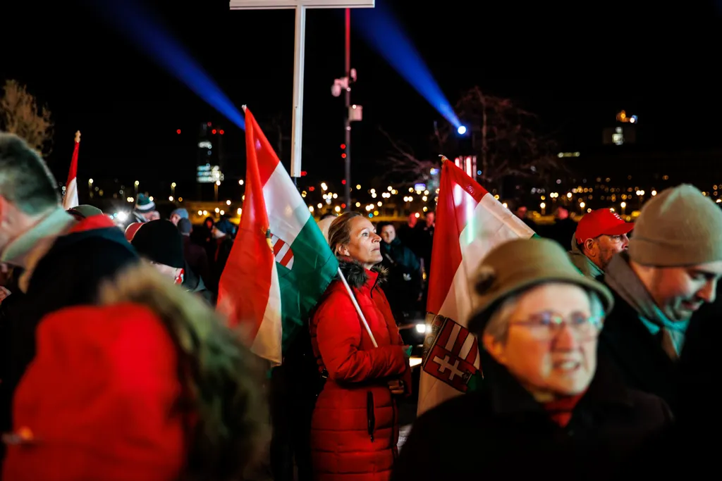 Választás 2022, 2022-es magyarországi országgyűlési választás, eredményváró, Fidesz, Bálna 