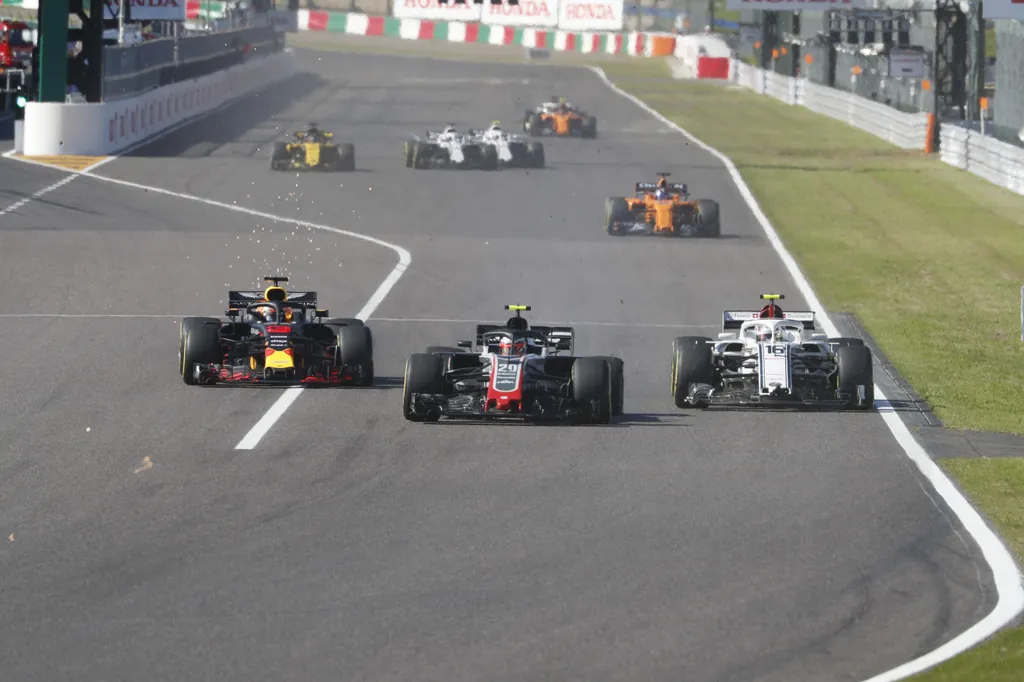 Forma-1, Japán Nagydíj, Kevin Magnussen, Haas, Charles Leclerc, Sauber 