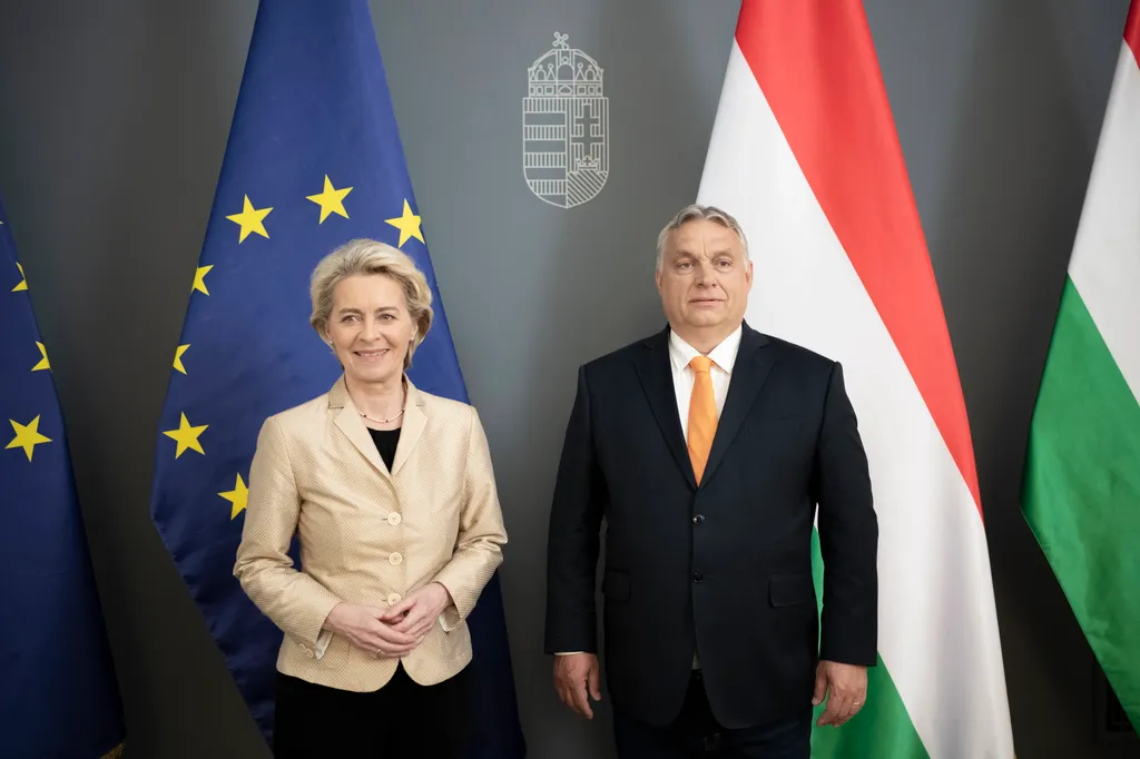 VON DER LEYEN, Ursula; ORBÁN Viktor 