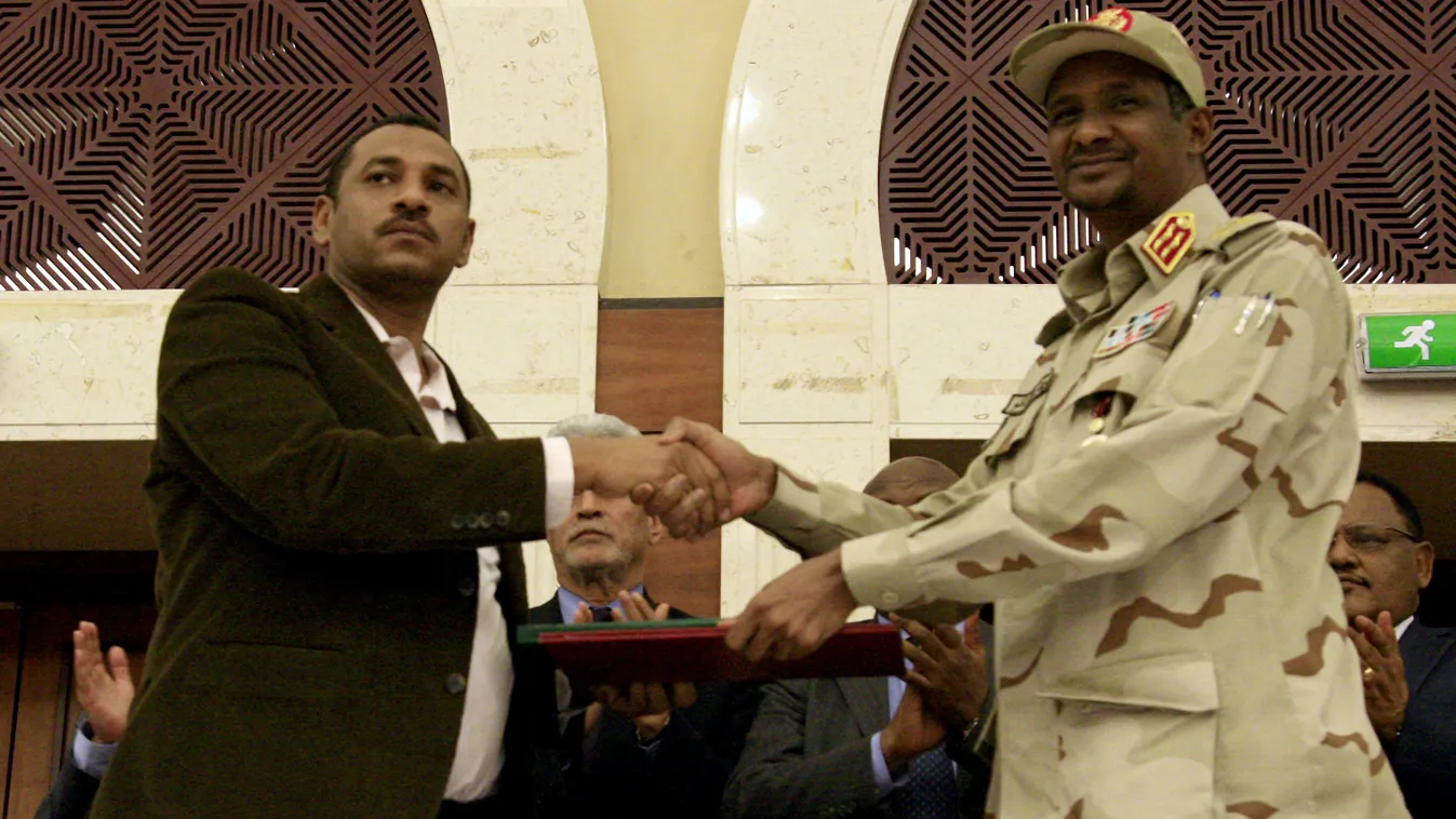 Szudán, Mohamed Hamdán Daglo, Ahmad al-Rabiah, Szabadság és Változás Erői 
