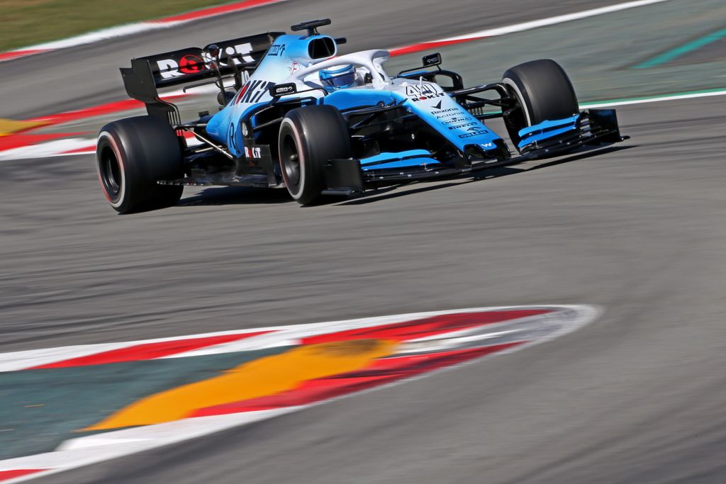Forma-1, Nicholas Latifi, Williams Racing, Barcelona teszt 