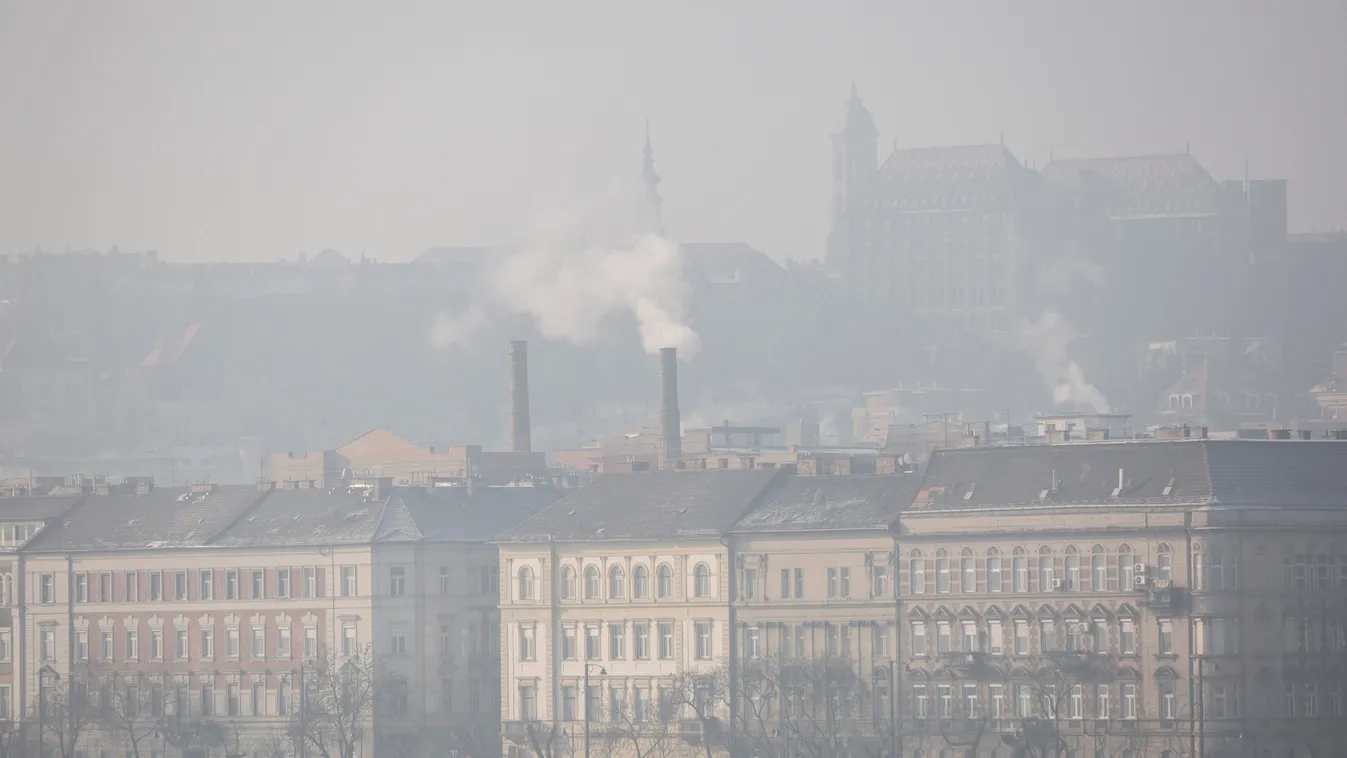 szmog szálló por budapest 