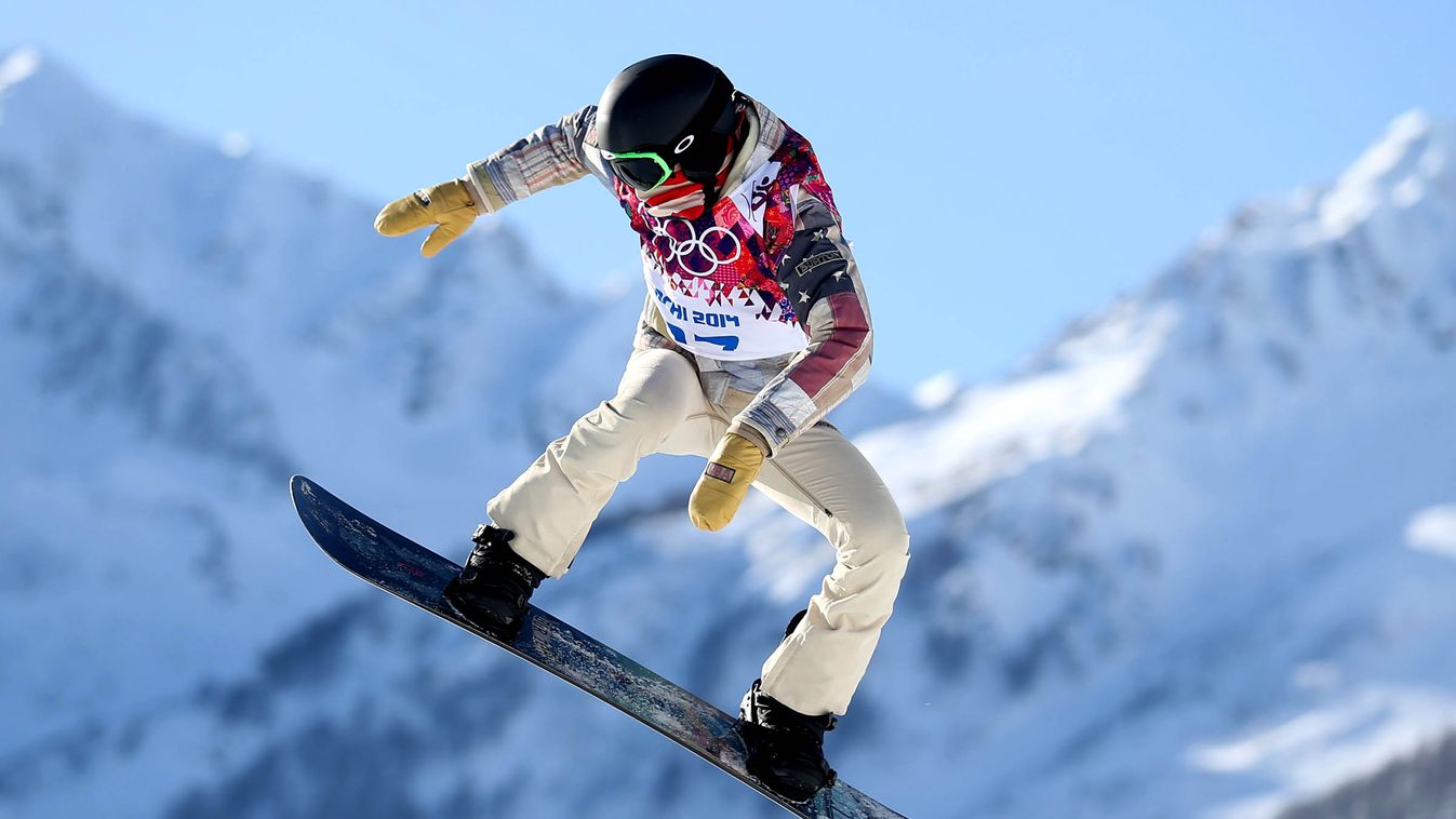Shaun White amerikai freestyle-os, snowboard 