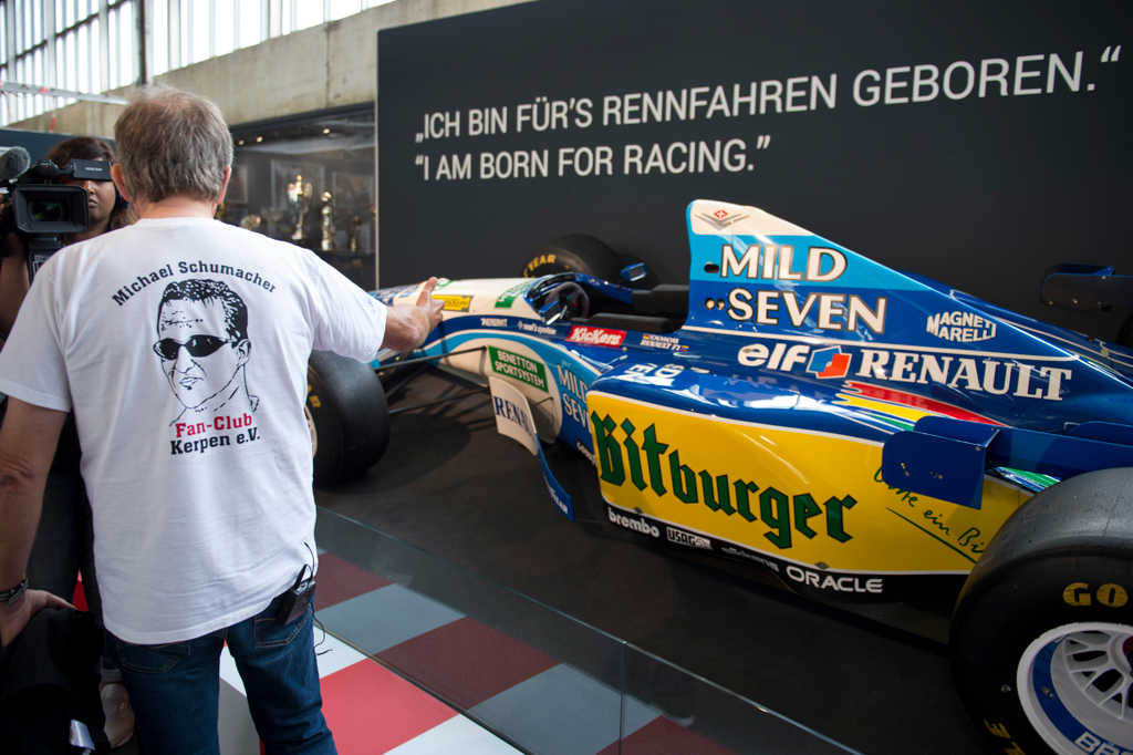 Forma-1, Michael Schumacher autógyűjteménye, Benetton B195 