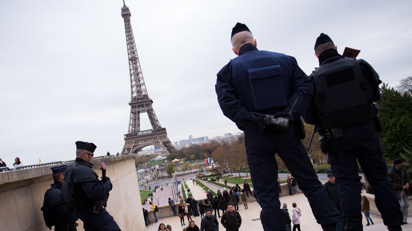 Aftermath of Paris terrorist attacks France SQUARE FORMAT 