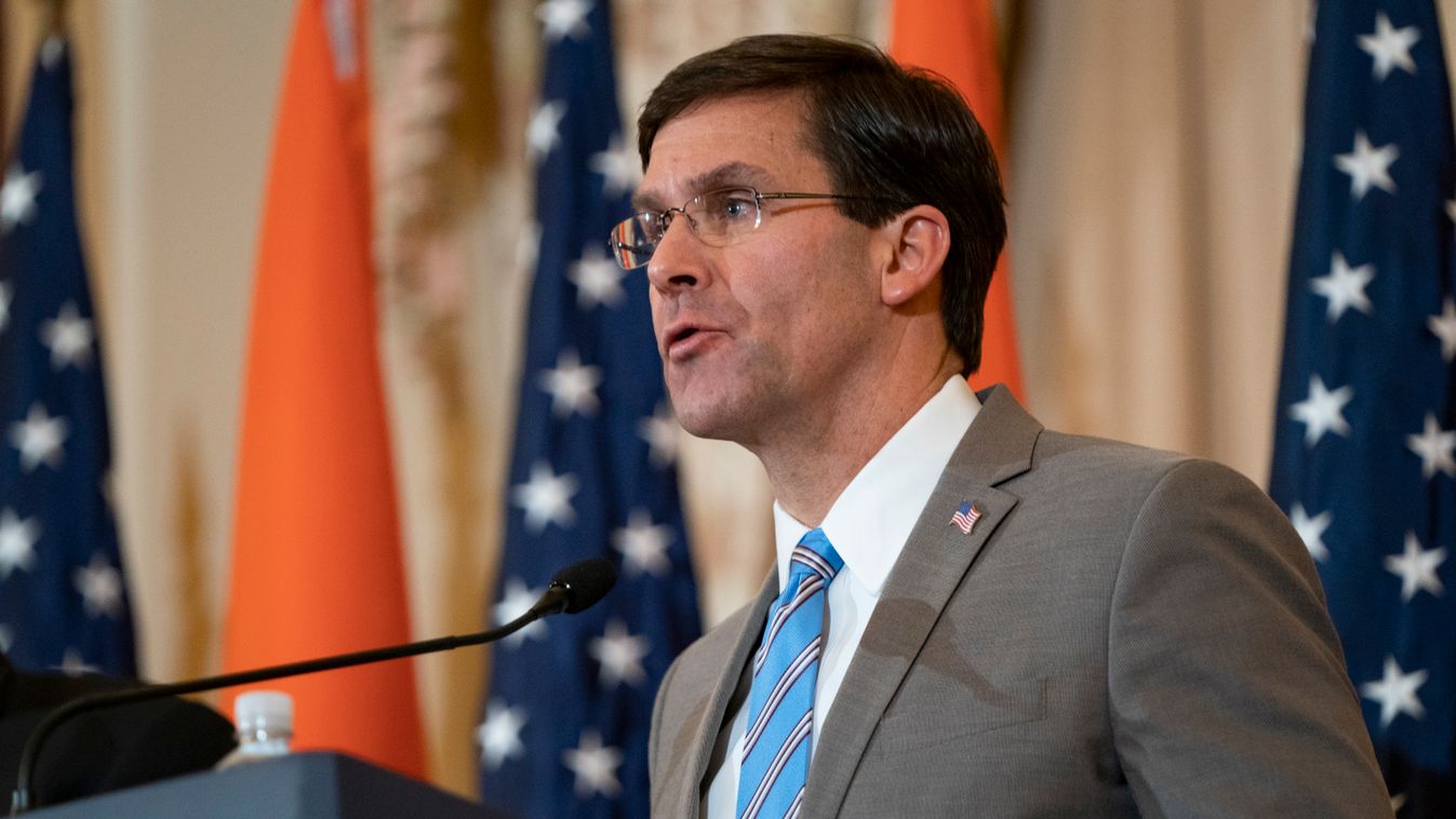 US expects more attacks from Iran-backed groups: Esper Horizontal 